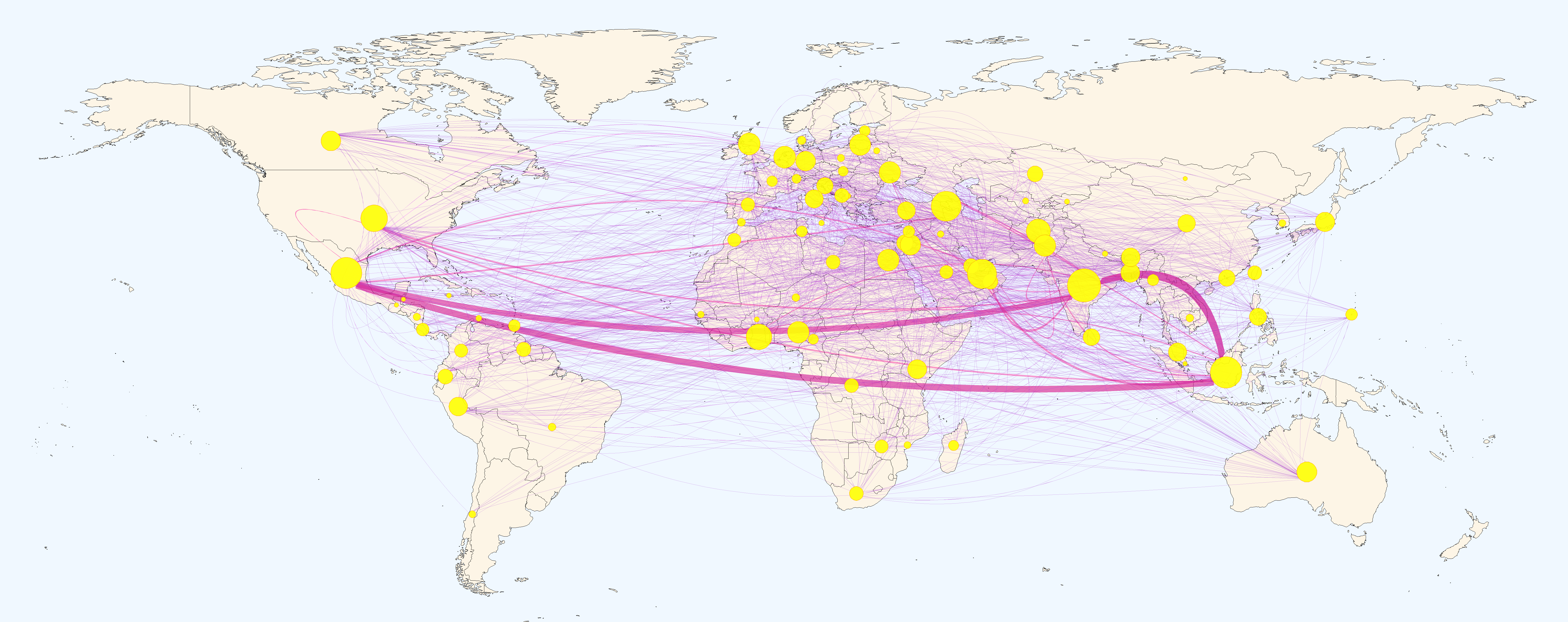 All connections made on the Ultimate Dialogue Adventure since 2021, including during video conferences
and within the dialogue spaces
